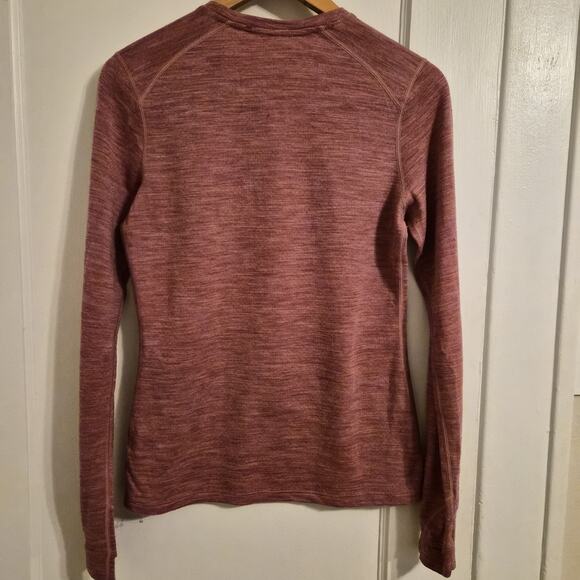 Terramar Woolskins Women’s Merino Base Layer Top Med Redd - Picture 2 of 6